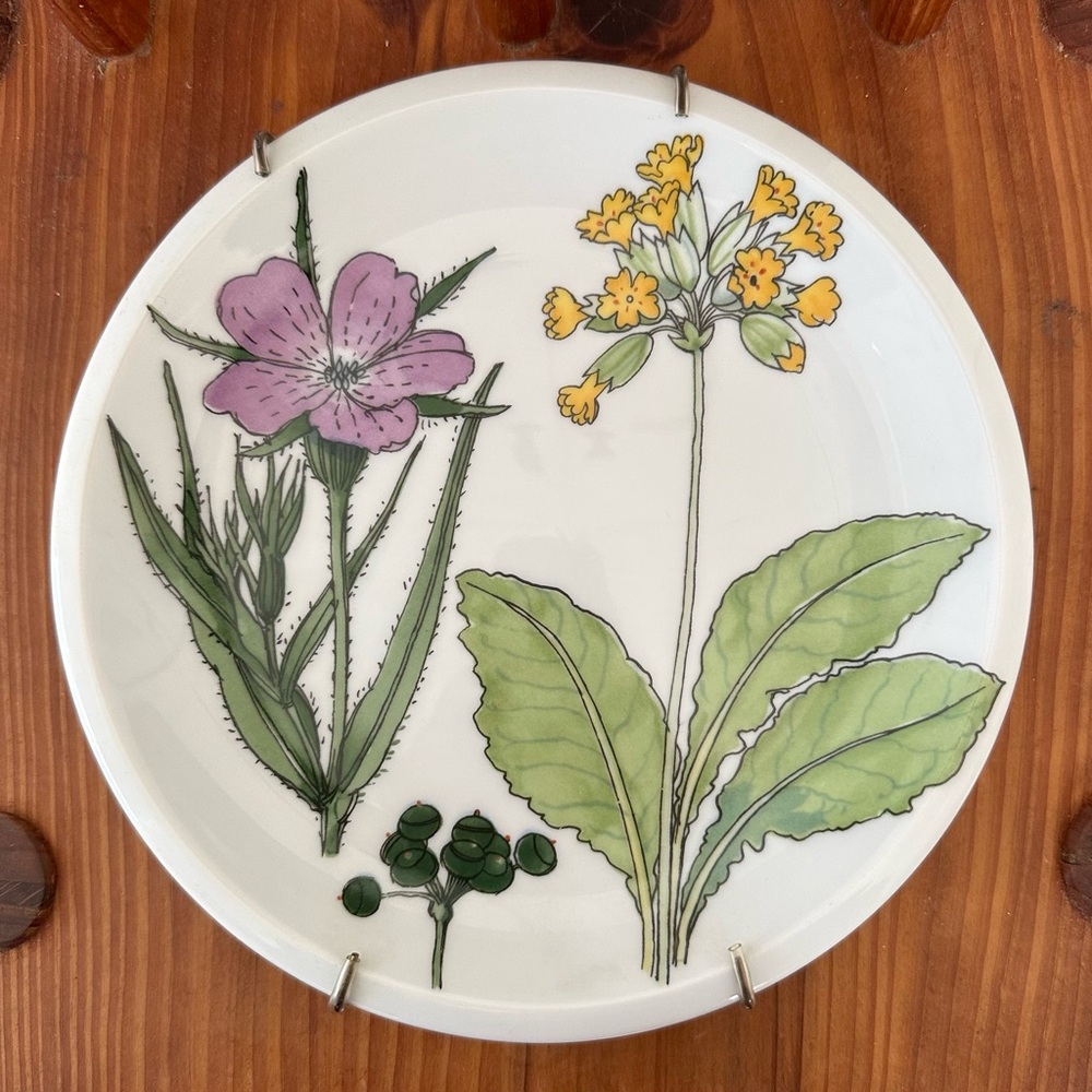 Vintage IKEA Midsommmar plate SPAL 70s Wall Decor 
Home Decor